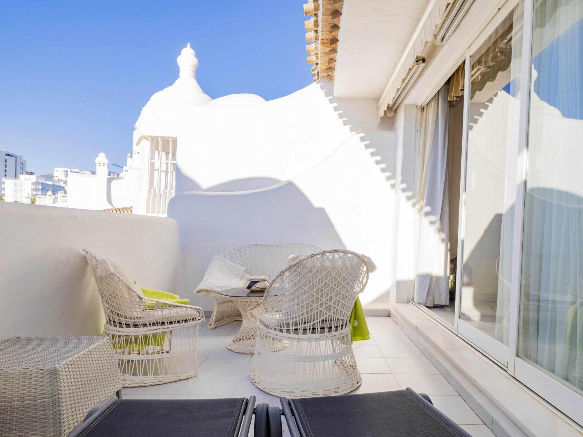 Apartamento Terraza en la Playa de Benalmádena Exterior foto