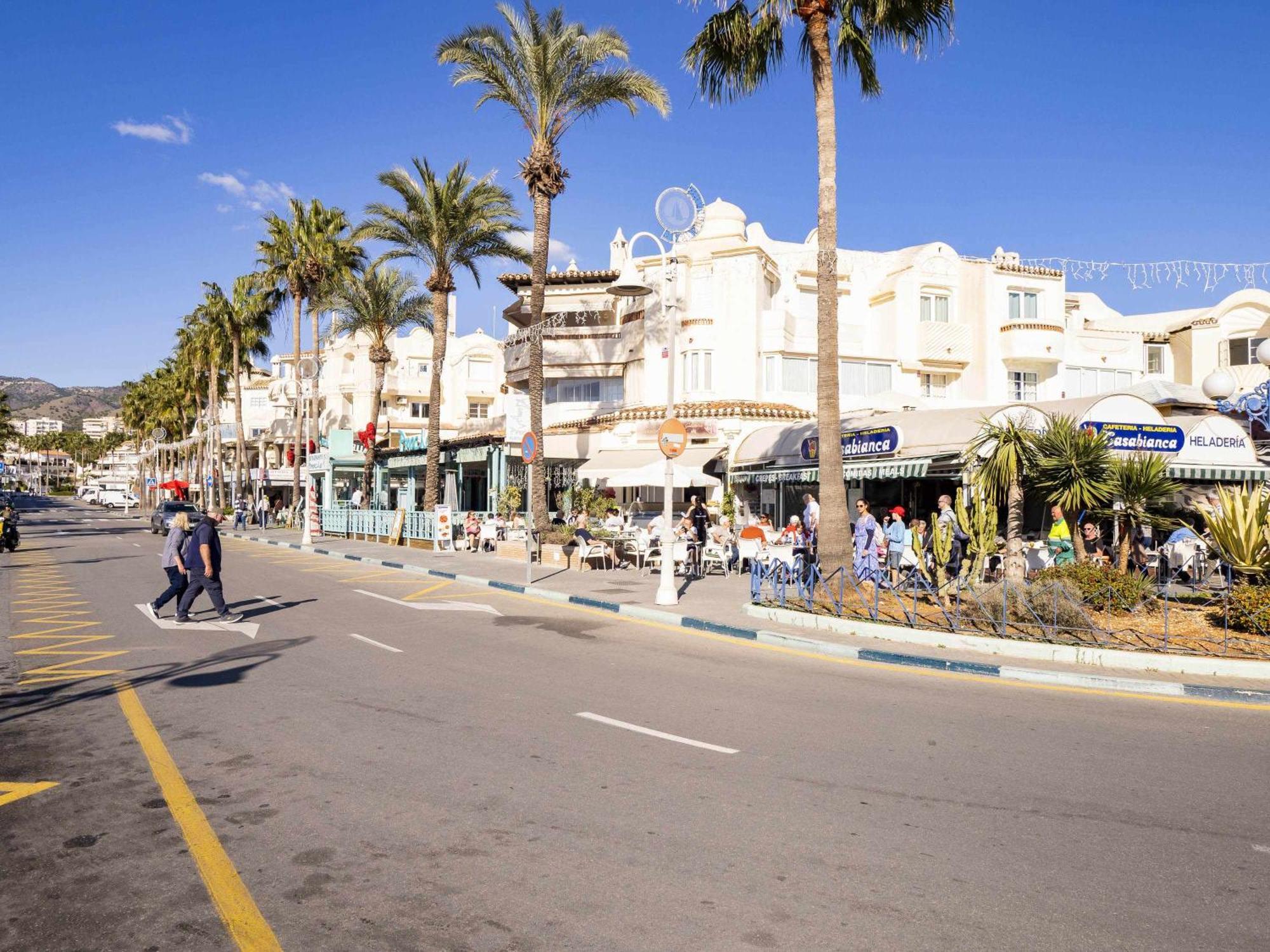 Apartamento Terraza en la Playa de Benalmádena Exterior foto